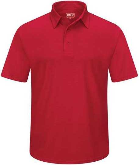 Red Kap SK90 Performance Knit Flex Series Pro Polo - Red - HIT a Double - 1