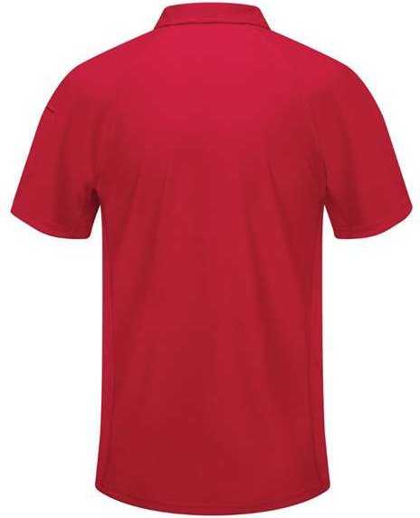 Red Kap SK92 Performance Knit Flex Series Active Polo - Red - HIT a Double - 2