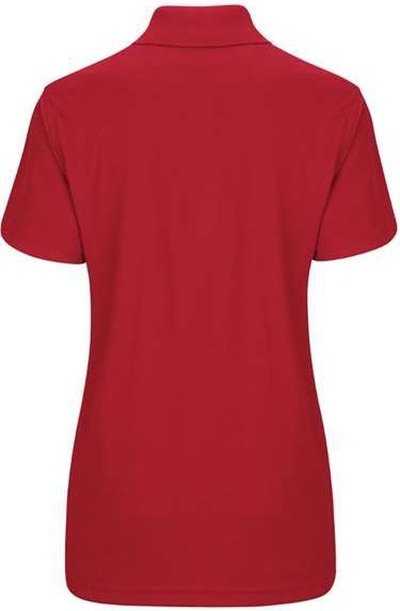 Red Kap SK97 Women&#39;s Short Sleeve Performance Knit Pocketless Core Polo - Red - HIT a Double - 2