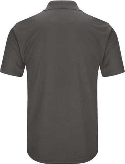 Red Kap SK98 Short Sleeve Performance Knit Pocket Polo - Charcoal - HIT a Double - 2
