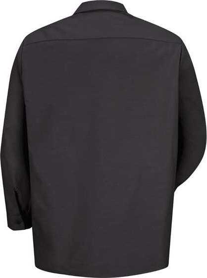 Red Kap SP14 Industrial Long Sleeve Work Shirt - Black - HIT a Double - 2