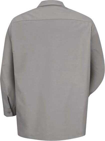 Red Kap SP14 Industrial Long Sleeve Work Shirt - Light Gray - HIT a Double - 2