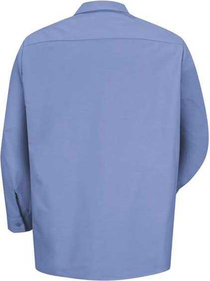 Red Kap SP14L Industrial Work Shirt Long Sizes - Light Blue - HIT a Double - 2