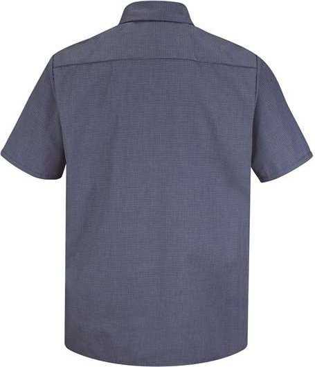Red Kap SP20 Premium Short Sleeve Work Shirt - EX-Blue/ Charcoal - HIT a Double - 2