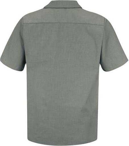 Red Kap SP20 Premium Short Sleeve Work Shirt - HK-Hunter Green/ Khaki - HIT a Double - 1