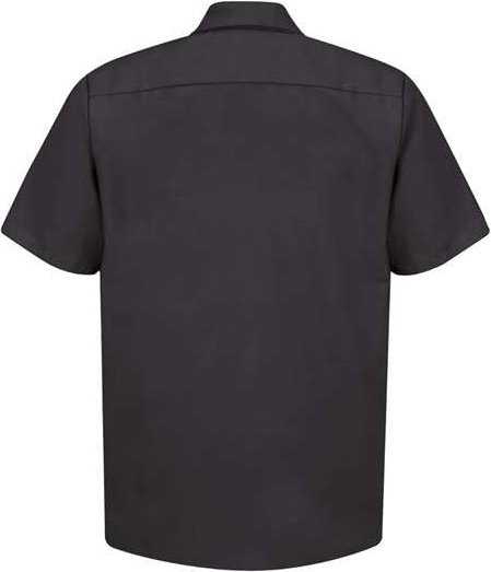 Red Kap SP24 Industrial Short Sleeve Work Shirt - Black - HIT a Double - 2