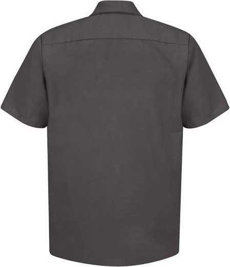 Red Kap SP24 Industrial Short Sleeve Work Shirt - Charcoal - HIT a Double - 2