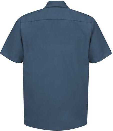 Red Kap SP24 Industrial Short Sleeve Work Shirt - Dark Blue - HIT a Double - 1