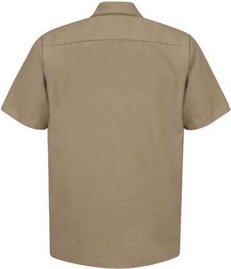 Red Kap SP24 Industrial Short Sleeve Work Shirt - Khaki - HIT a Double - 2