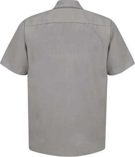 Red Kap SP24 Industrial Short Sleeve Work Shirt - Light Gray - HIT a Double - 2