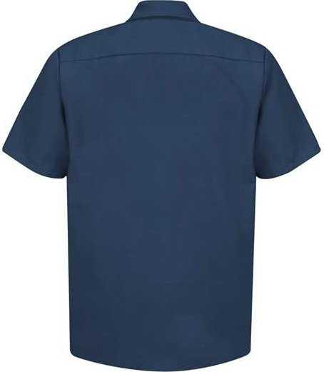 Red Kap SP24 Industrial Short Sleeve Work Shirt - Navy - HIT a Double - 2
