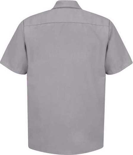 Red Kap SP24 Industrial Short Sleeve Work Shirt - Silver - HIT a Double - 2