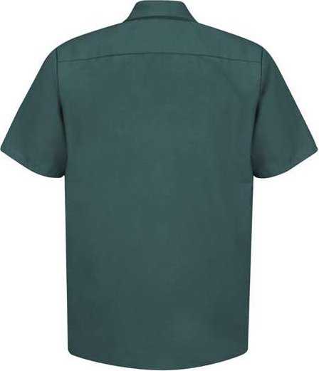 Red Kap SP24 Industrial Short Sleeve Work Shirt - Spruce Green - HIT a Double - 2