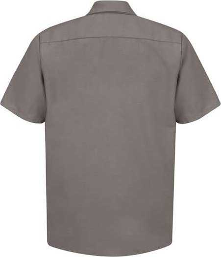 Red Kap SP24L Short Sleeve Work Shirt - Long Sizes - Gray - HIT a Double - 2