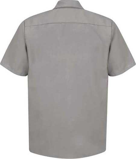 Red Kap SP24L Short Sleeve Work Shirt - Long Sizes - Light Gray - HIT a Double - 2