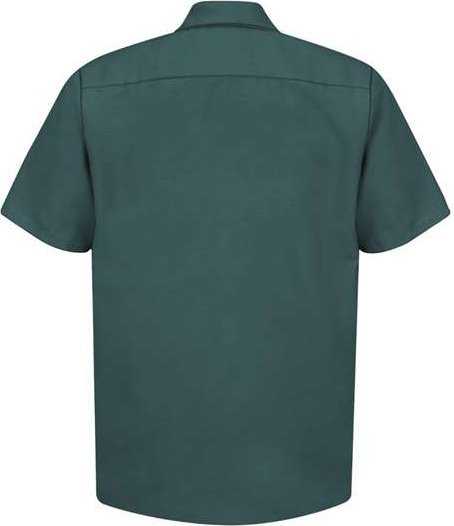 Red Kap SP24L Short Sleeve Work Shirt - Long Sizes - Spruce Green - HIT a Double - 2