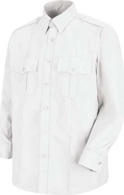 Red Kap SP36 Long Sleeve Security Shirt - White - 323 - HIT a Double - 1