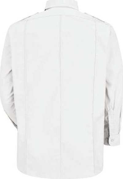 Red Kap SP36 Long Sleeve Security Shirt - White - 345 - HIT a Double - 2