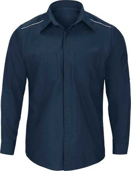 Red Kap SP3A Pro Airflow Long Sleeve Work Shirt - Navy - HIT a Double - 1