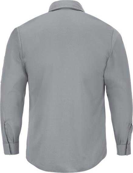 Red Kap SP3AL Pro Airflow Long Sleeve Work Shirt - Long Sizes - Gray - HIT a Double - 1