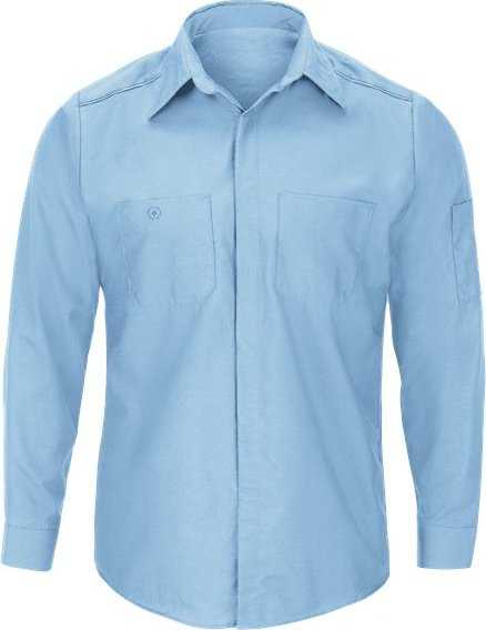 Red Kap SP3AL Pro Airflow Long Sleeve Work Shirt - Long Sizes - Light Blue - HIT a Double - 1
