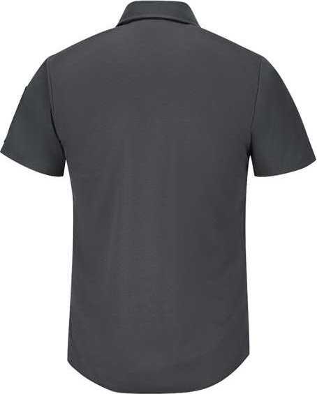Red Kap SP4AL Short Sleeve Pro Airflow Work Shirt - Long Sizes - Charcoal - HIT a Double - 2