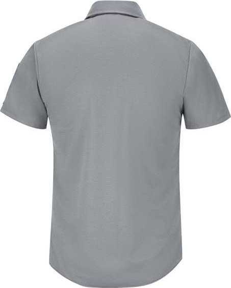 Red Kap SP4AL Short Sleeve Pro Airflow Work Shirt - Long Sizes - Gray - HIT a Double - 2