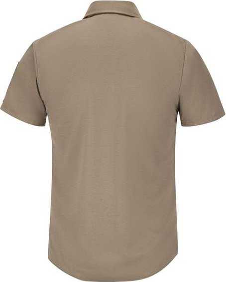 Red Kap SP4AL Short Sleeve Pro Airflow Work Shirt - Long Sizes - Khaki - HIT a Double - 2