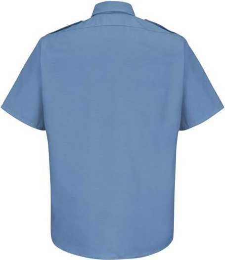 Red Kap SP66 Short Sleeve Security Shirt - Medium Blue - HIT a Double - 2
