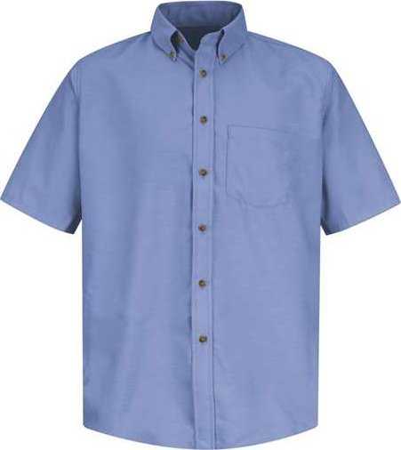 Red Kap SP80 Poplin Short Sleeve Dress Shirt - Light Blue - HIT a Double - 1