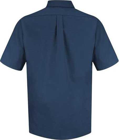 Red Kap SP80L Poplin Short Sleeve Dress Shirt - Long Sizes - Navy - HIT a Double - 2