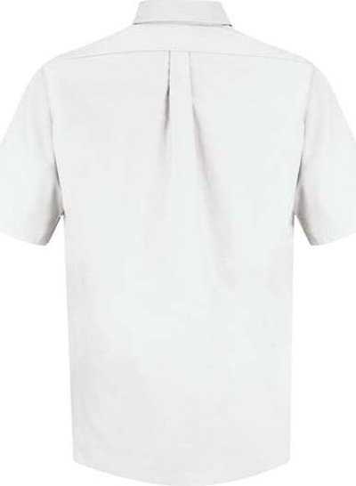 Red Kap SP80L Poplin Short Sleeve Dress Shirt - Long Sizes - White - HIT a Double - 2