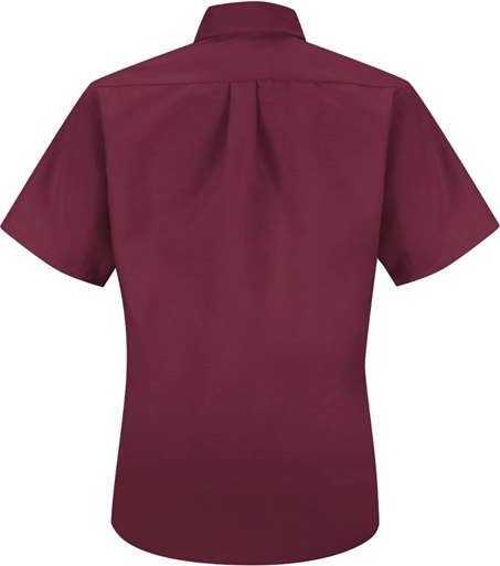 Red Kap SP81 Women's Poplin Dress Shirt - Burgundy - HIT a Double - 1