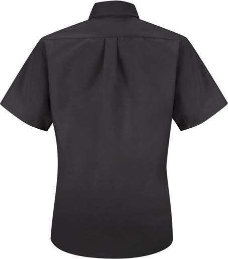 Red Kap SP81EXT Women's Poplin Dress Shirt Extended Sizes - Black - HIT a Double - 1