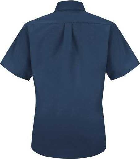 Red Kap SP81EXT Women's Poplin Dress Shirt Extended Sizes - Navy - HIT a Double - 1