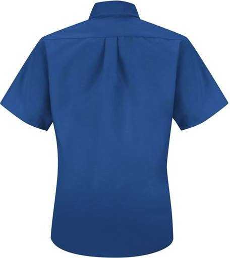 Red Kap SP81EXT Women's Poplin Dress Shirt Extended Sizes - Royal Blue - HIT a Double - 1