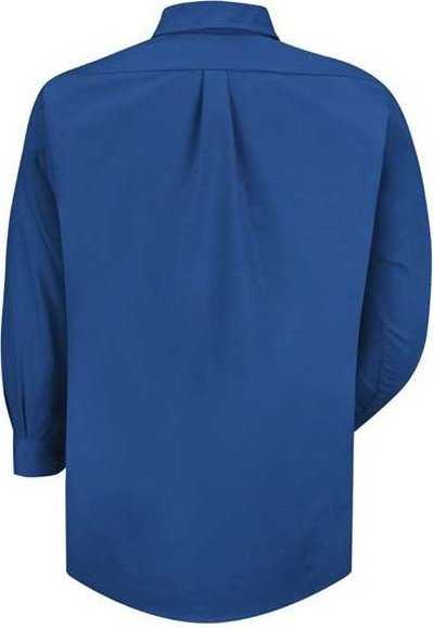 Red Kap SP90 Poplin Long Sleeve Dress Shirt - Royal Blue - HIT a Double - 2