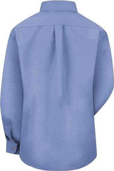 Red Kap SP91 Women's Long Sleeve Poplin Dress Shirt - Light Blue - HIT a Double - 1
