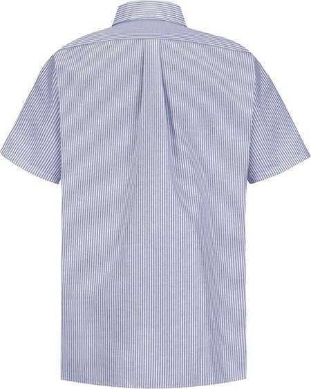 Red Kap SR60L Executive Oxford Dress Shirt Long Sizes - Blue/ White Stripe - HIT a Double - 2