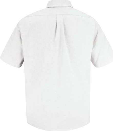 Red Kap SR60L Executive Oxford Dress Shirt Long Sizes - White - HIT a Double - 1