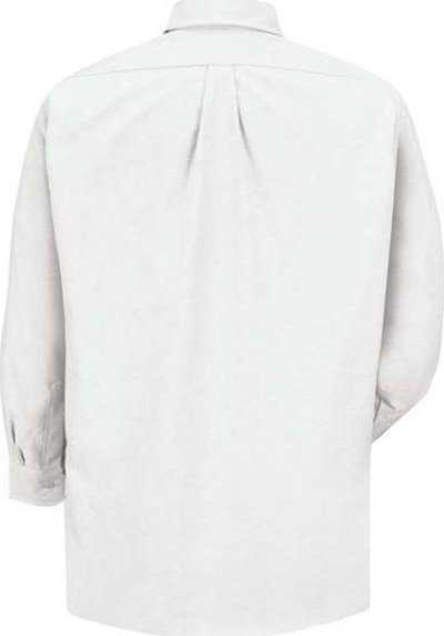 Red Kap SR70EXT Executive Oxford Long Sleeve Dress Shirt - Additional Sizes - White 34 - HIT a Double - 2