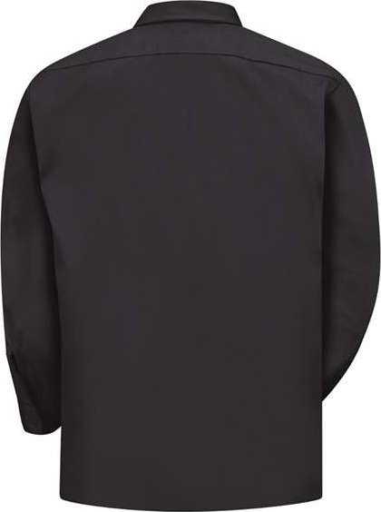 Red Kap ST52 Utility Long Sleeve Work Shirt - Black - HIT a Double - 2