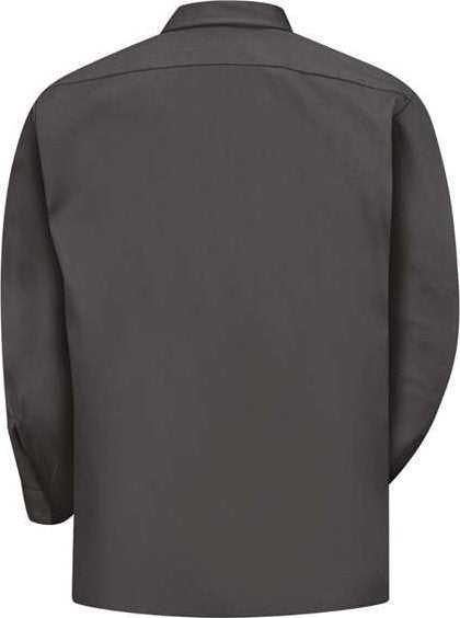 Red Kap ST52 Utility Long Sleeve Work Shirt - Charcoal - HIT a Double - 2
