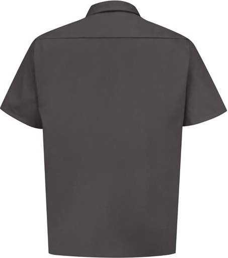 Red Kap ST62 Utility Short Sleeve Work Shirt - Charcoal - HIT a Double - 1