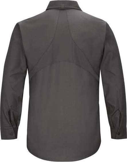 Red Kap SX10L Men&#39;s Long Sleeve Mimix Work Shirt - Long Sizes - Charcoal - HIT a Double - 2
