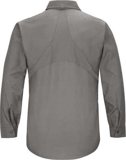 Red Kap SX10L Men&#39;s Long Sleeve Mimix Work Shirt - Long Sizes - Gray - HIT a Double - 2