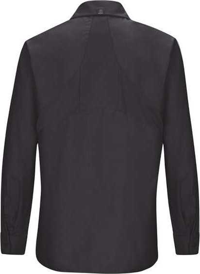 Red Kap SX11 Women's Long Sleeve Mimix Work Shirt - Black - HIT a Double - 1