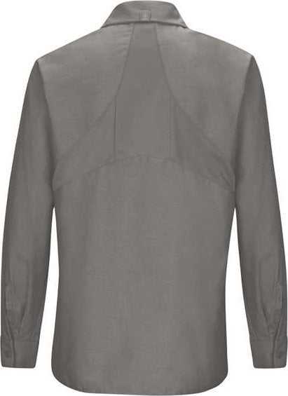 Red Kap SX11 Women&#39;s Long Sleeve Mimix Work Shirt - Gray - HIT a Double - 2