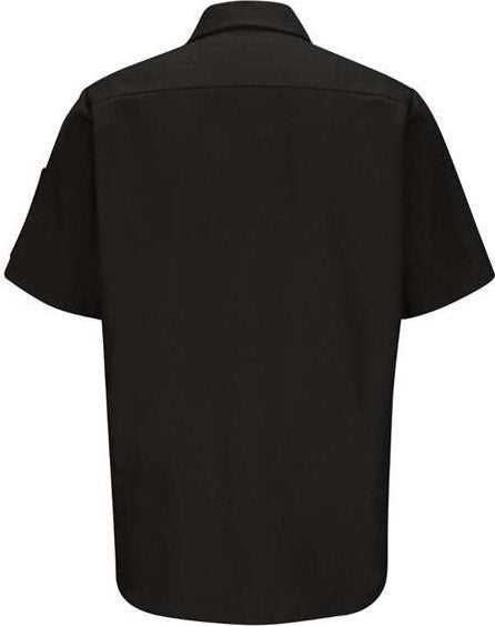 Red Kap SY20 Short Sleeve Automotive Crew Shirt - Black - HIT a Double - 2