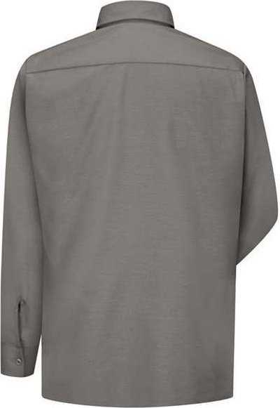 Red Kap SY50 Ripstop Long Sleeve Shirt - GY-Gray - HIT a Double - 1